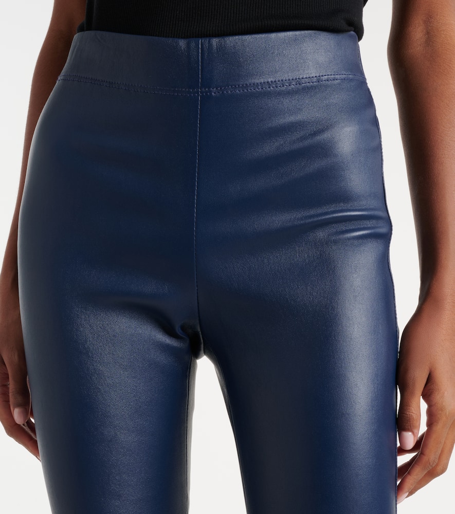 Leather leggings