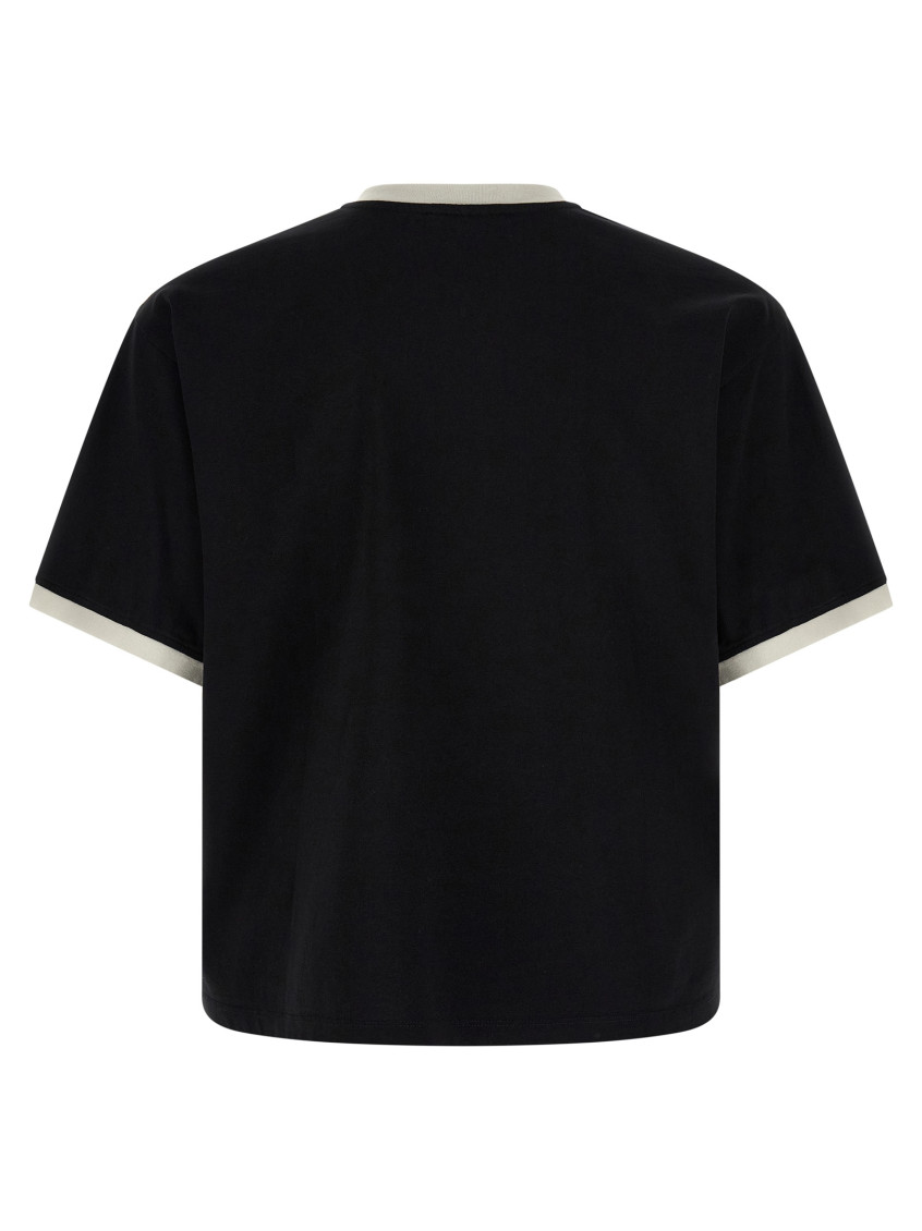 Black Graphic Crew Neck T-Shirt