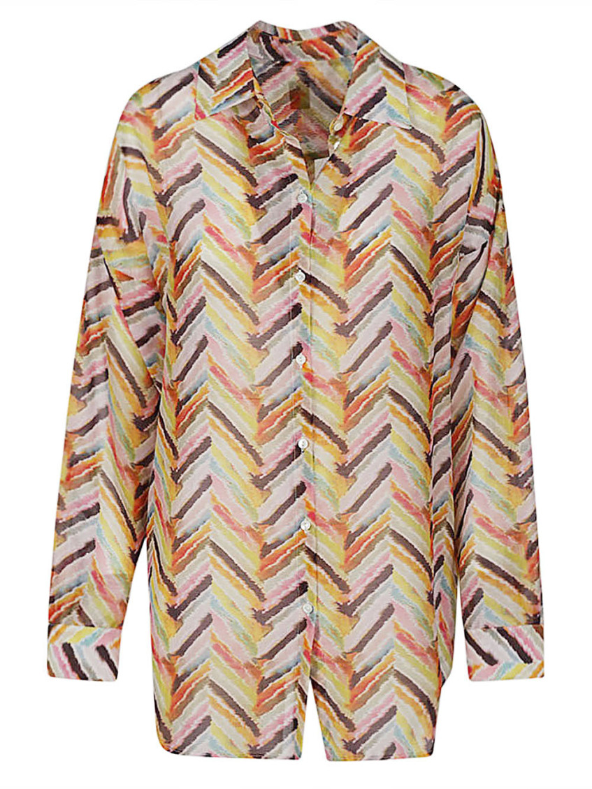 Multicolor Noto printed shirt