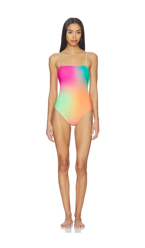 BEACH RIOT Stassia One Piece Swimsuit in Fuchsia,Teal. - XS also in S, M