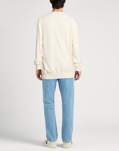 Luxury Man Sweater Cream Size 38 Cashmere