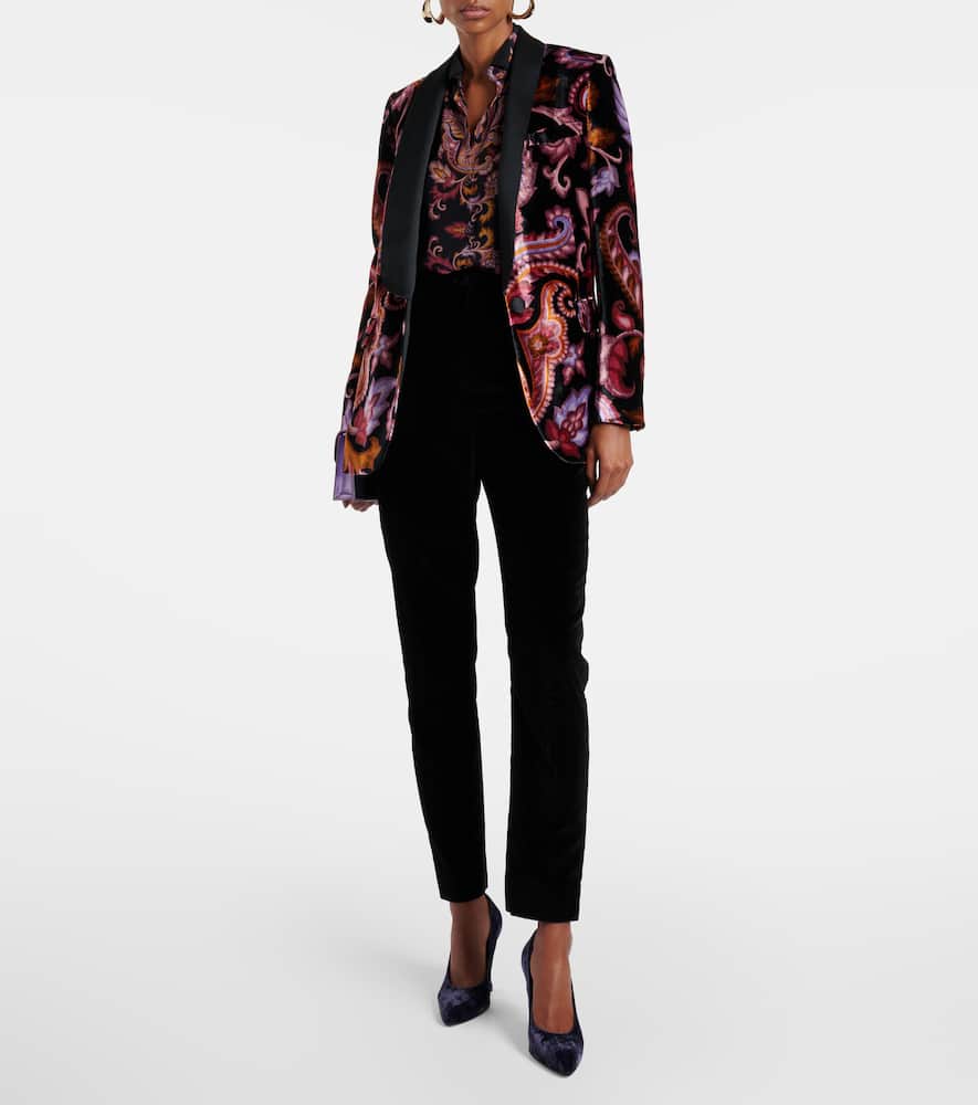 Paisley silk shirt