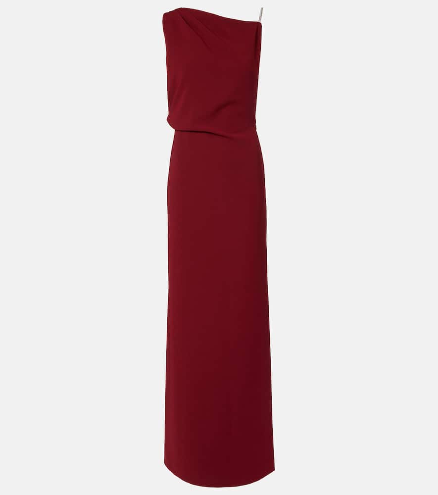 Draped maxi dress