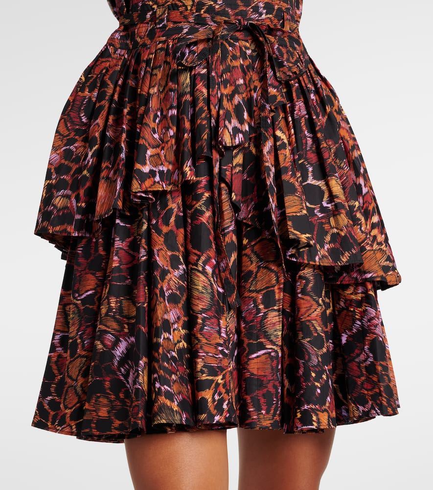 Ulla Johnson Lulu pleated cotton minidress