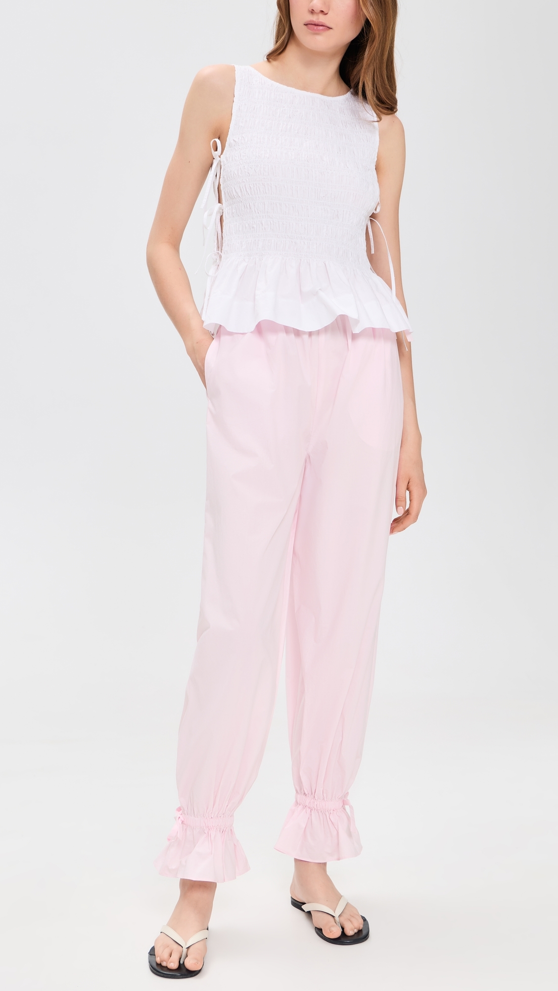 Lindie Balloon Pants Mauve