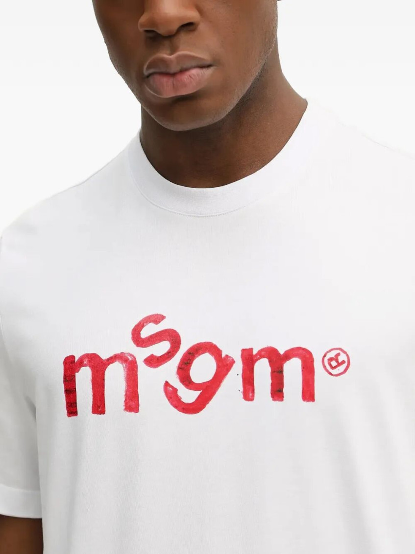 White Logo T-Shirt