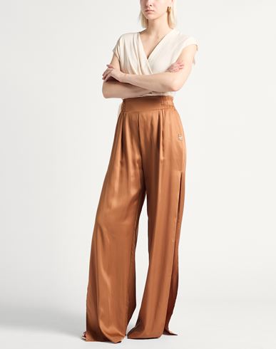 Woman Pants Camel Size 8 Lyocell
