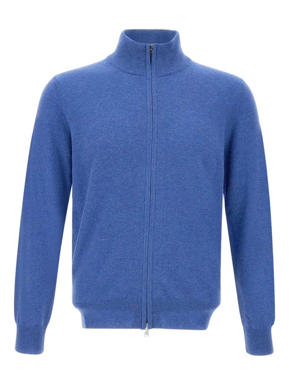 Kangra wool zip-up sweater - Blue