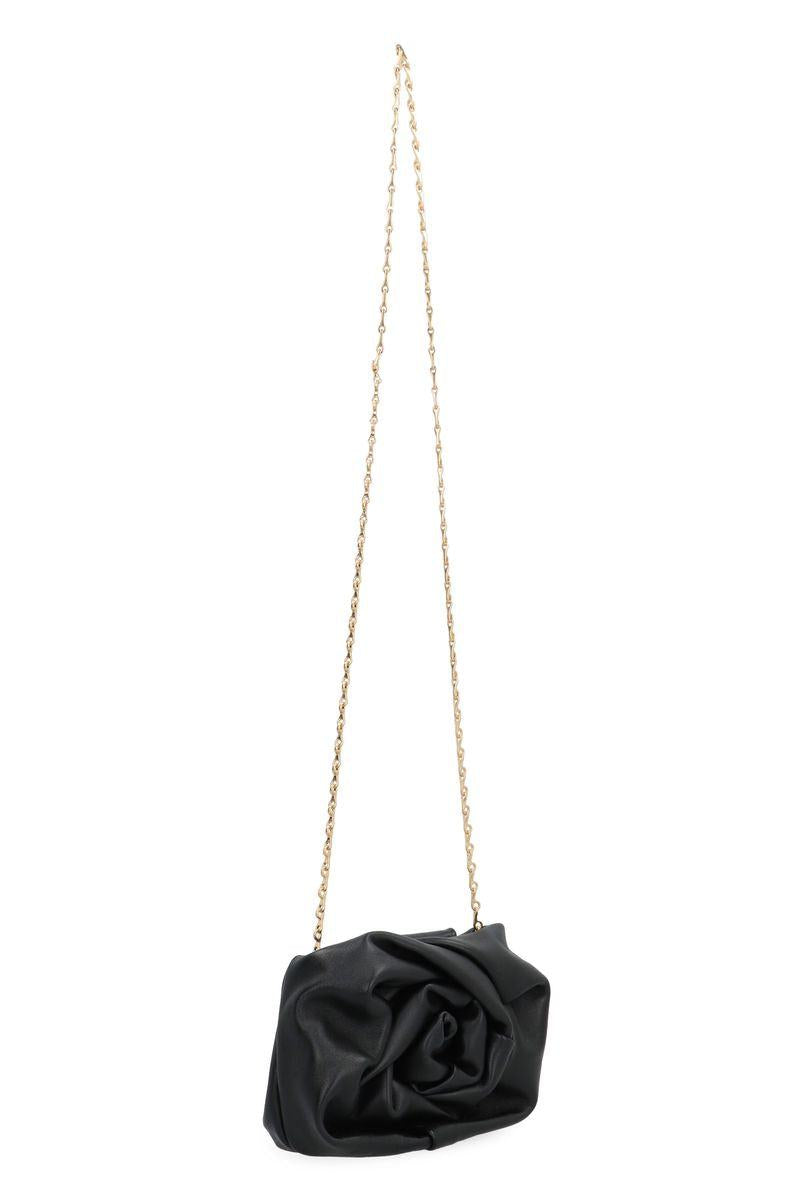 Rose Leather Clutch