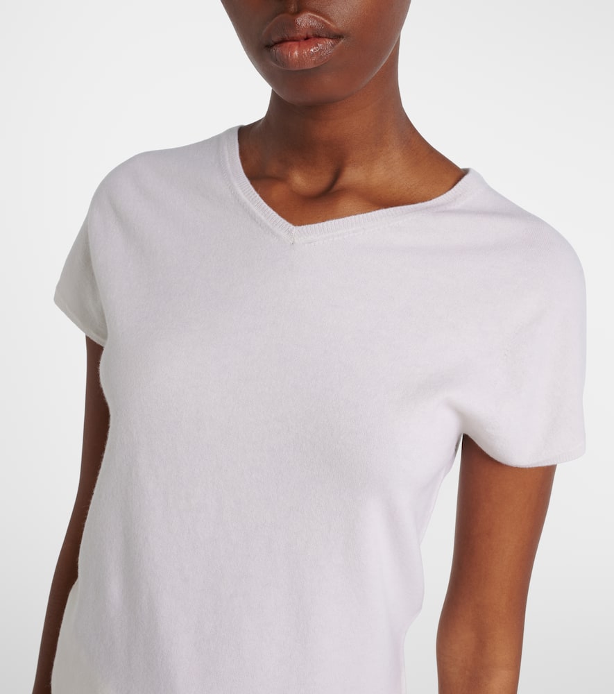 Wool and cashmere-blend top