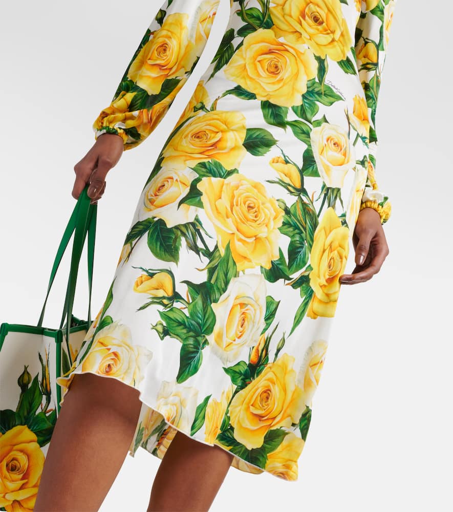 Floral midi dress