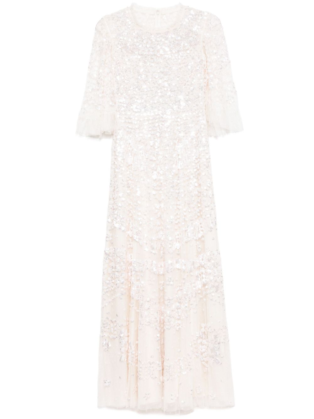 Anais sequin gown - White
