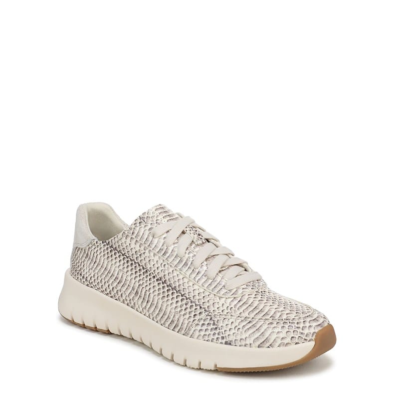 Women's Uptown Sneakers (Ivory Python Print Leather)