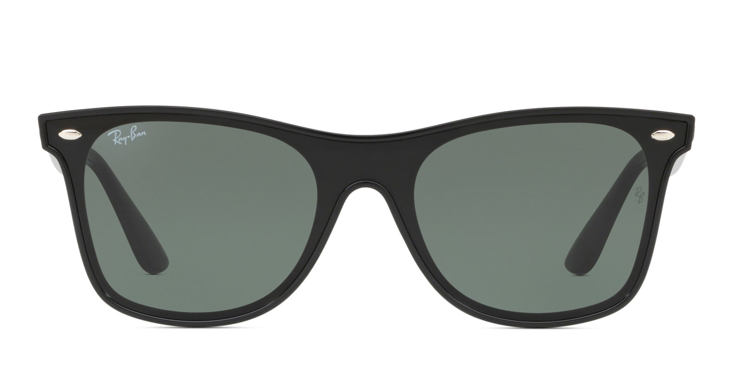 RB4440N Blaze Wayfarer Black/Green