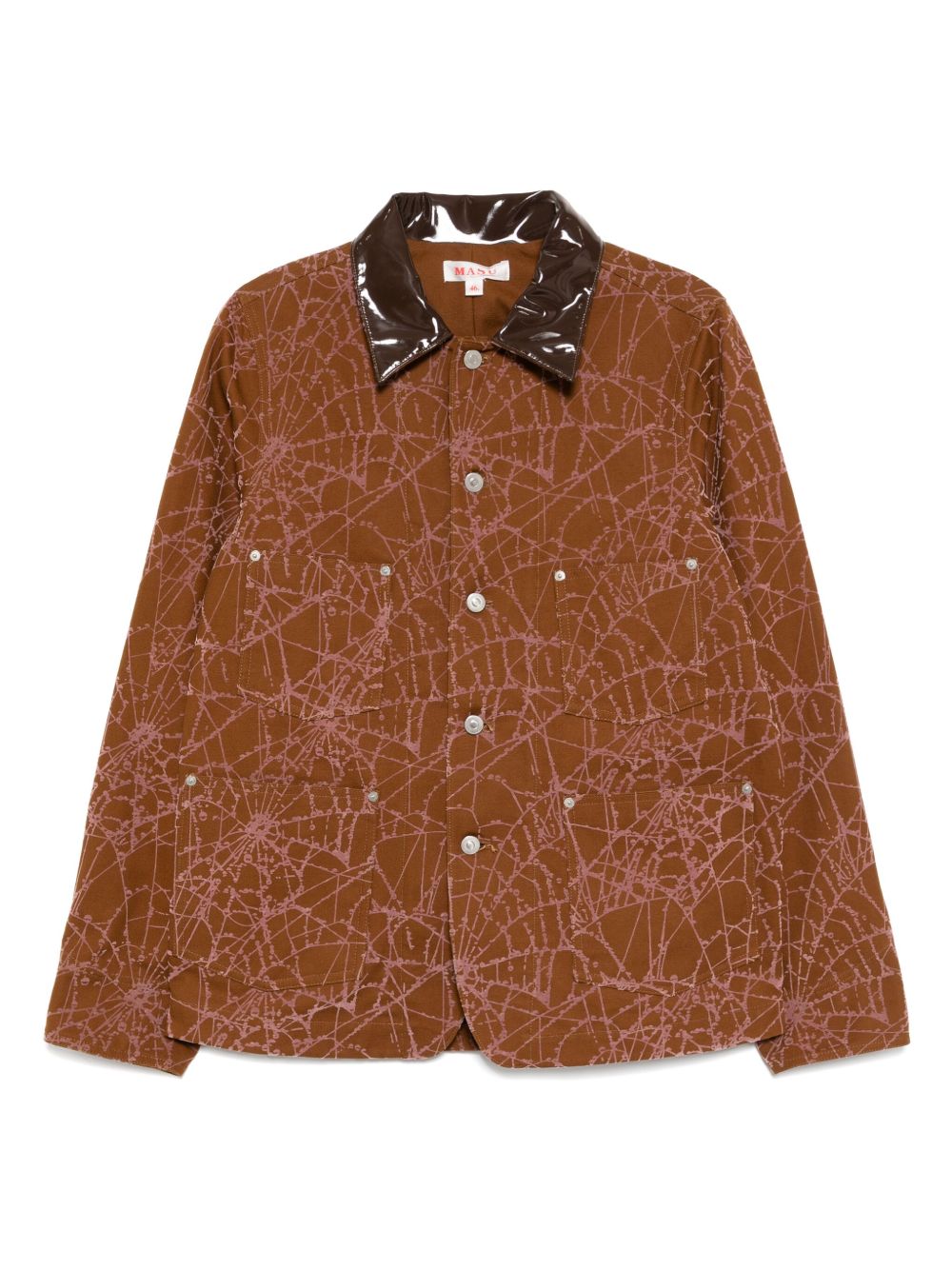 Flocky-web jacket - Black