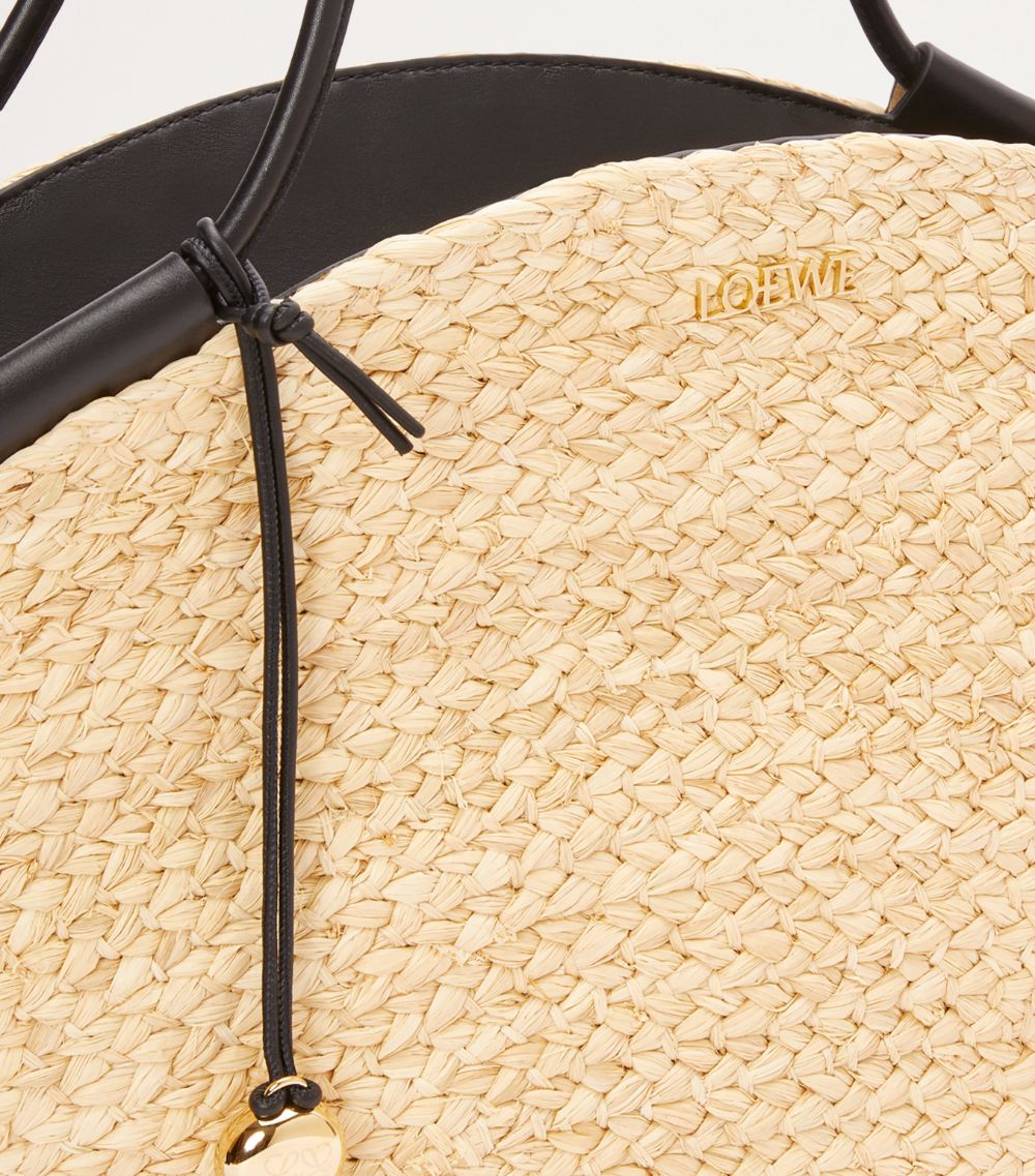 Large Raffia Paseo Shoulder Bag