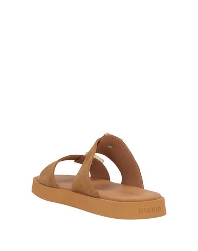 Kianid X Woman Sandals Camel Size 11 Leather