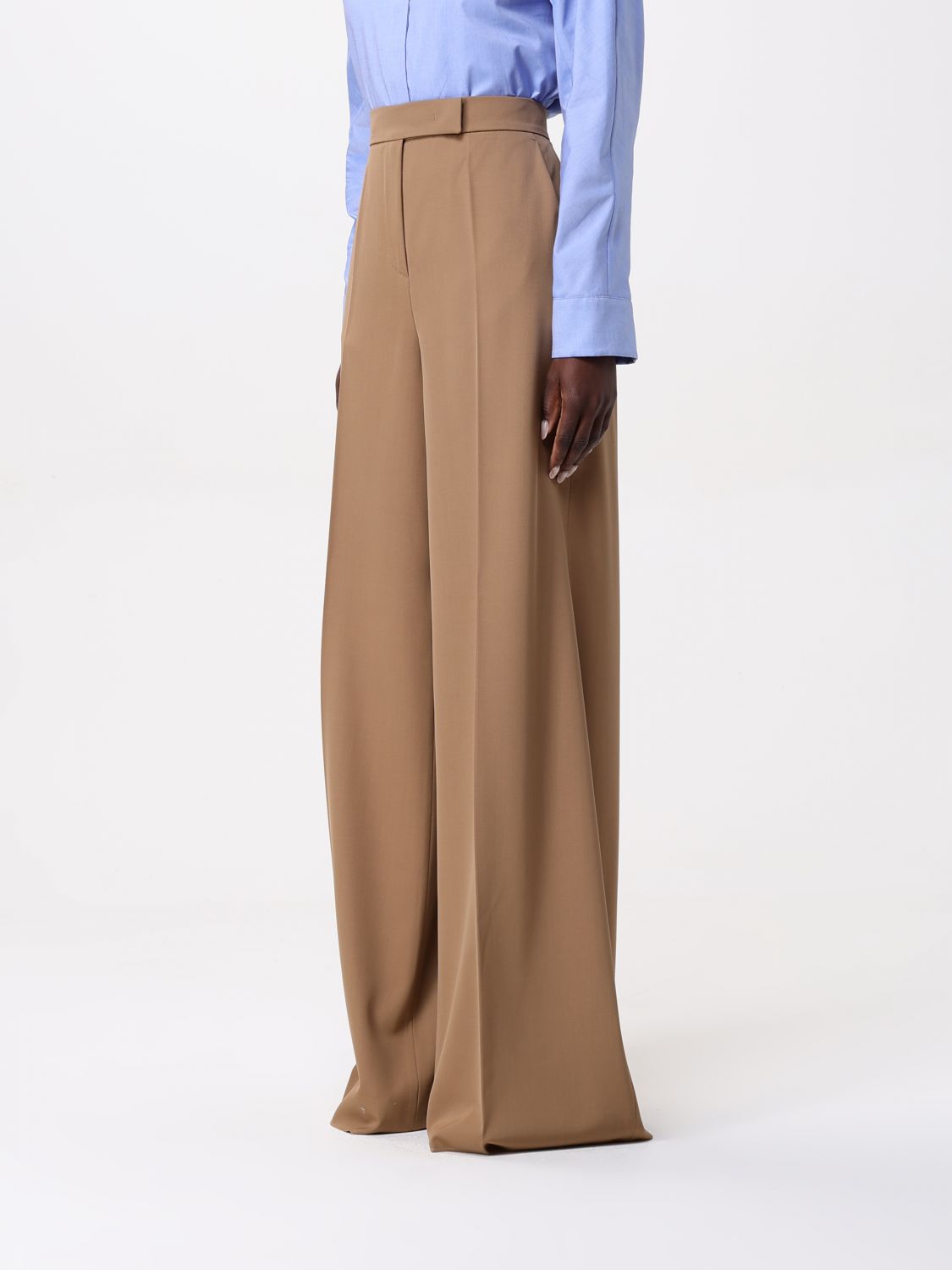 Pants Woman color Camel