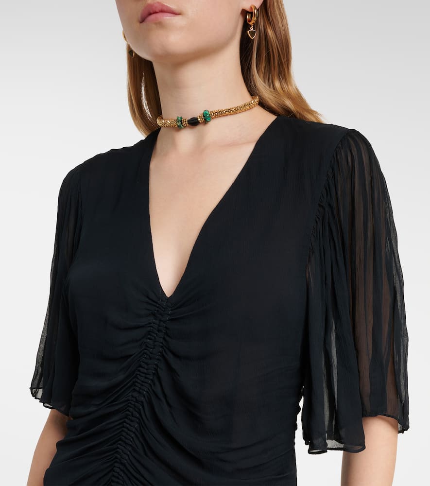Marant Etoile Vivienne muslin minidress