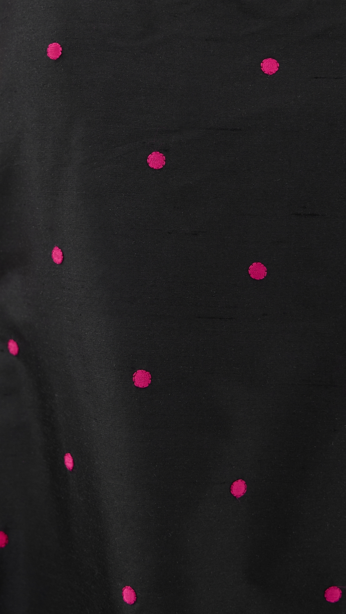 Sylvia Dress Black/Pink Dots
