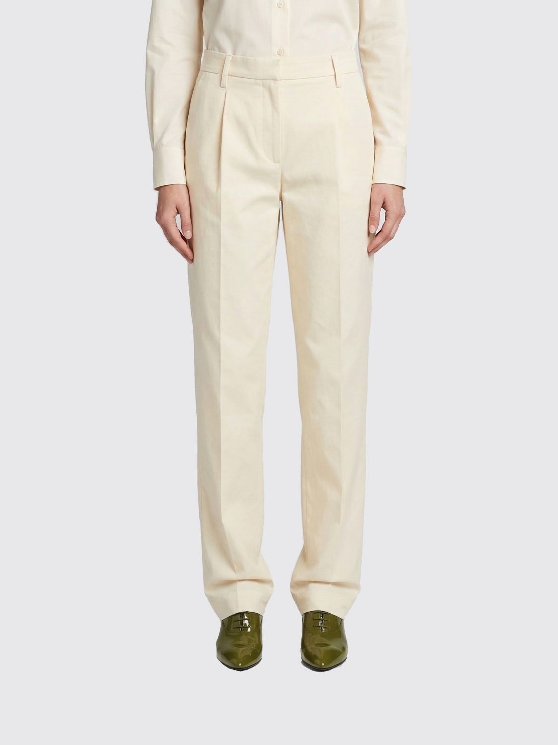 Pants Woman color White