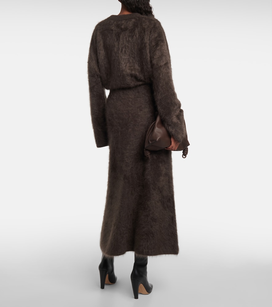 Asta cashmere maxi skirt