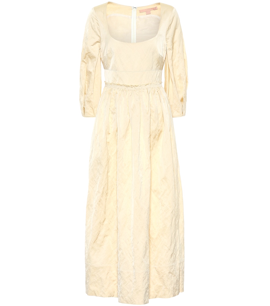 Brock Collection Ondina satin midi dress