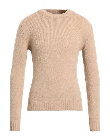Man Sweater Camel Size S Acrylic, Wool, Polyamide, Elastane