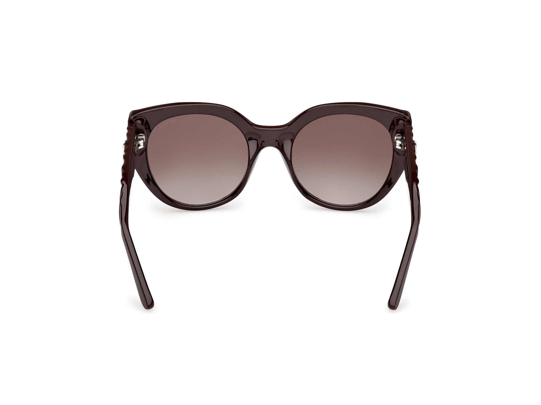 Guess Mujer Guess GU00255 48F Gafas de sol Inyectado Marrón Marrón Cat Eye Norma