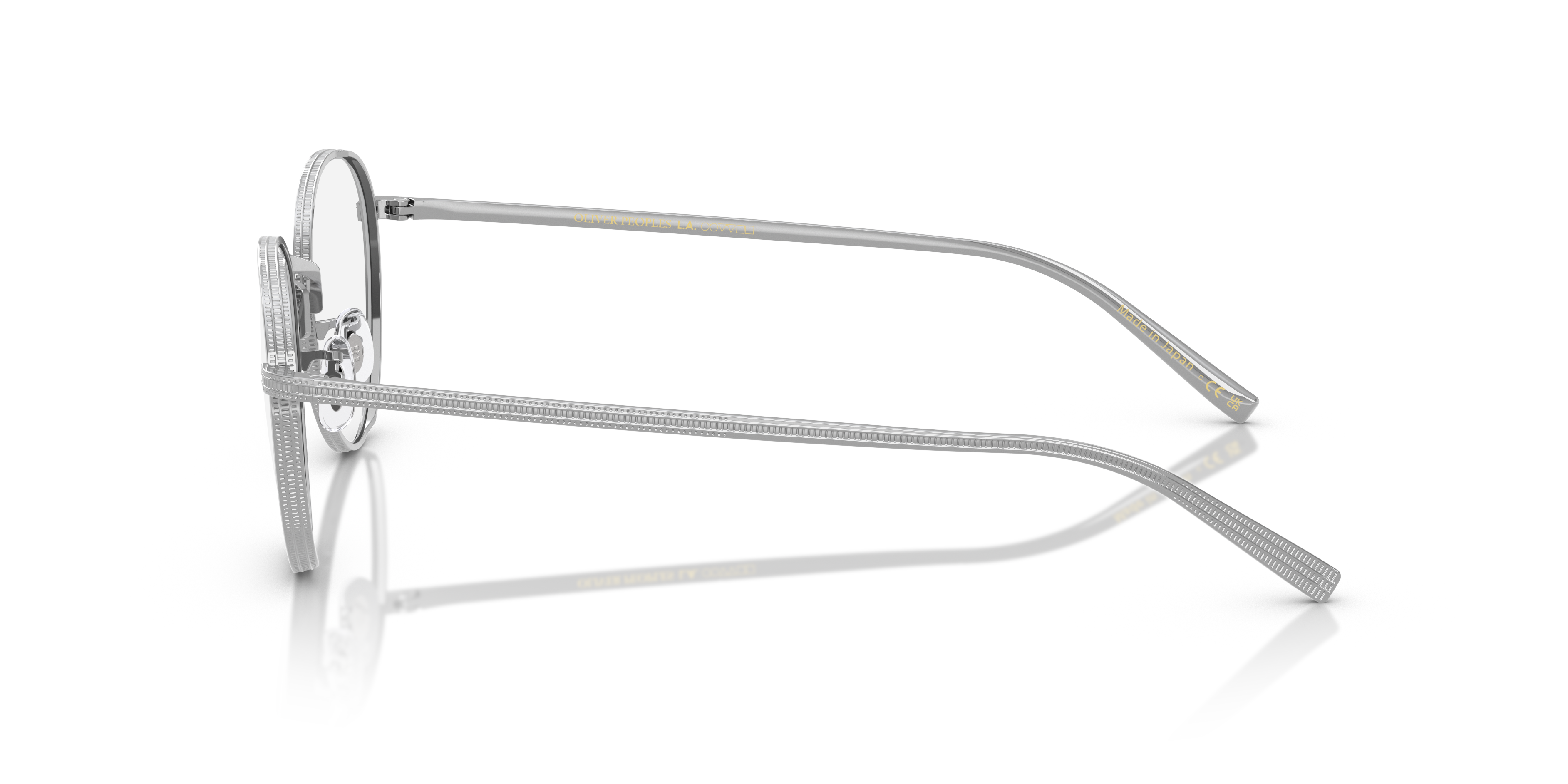 Oliver Peoples Herren Oliver Peoples OV1350T KESNER 5036 Optische Fassungen Titan Silber Transparent Pantos Norma