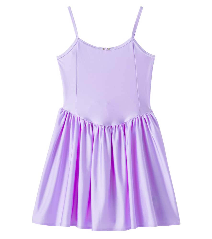 Konges Sløjd Mousse gathered jersey dress