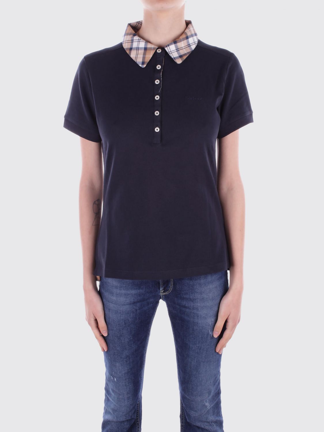 Polo Shirt Woman color Blue