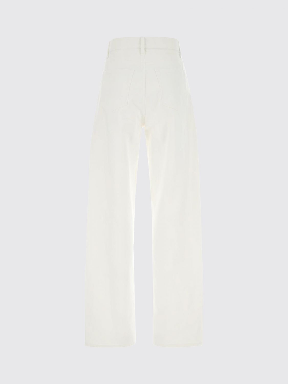 Jeans Woman color White