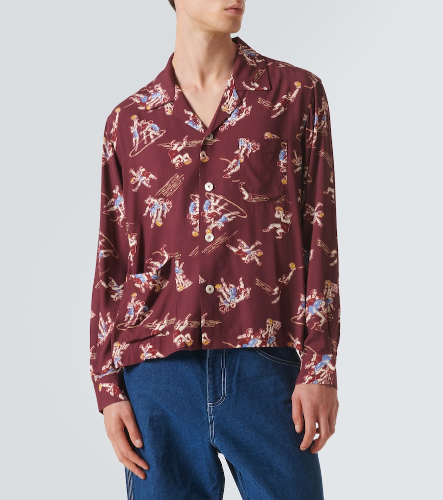 Layup printed shirt