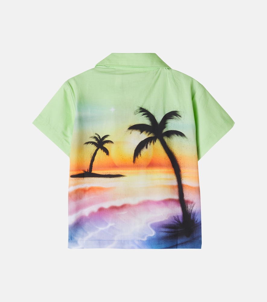 Baby Eyou printed cotton shirt