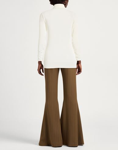 Woman Turtleneck Ivory Size L Viscose, Polyamide, Cashmere, Elastane