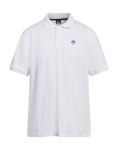 North Sails Man Polo shirt White Size XL Cotton