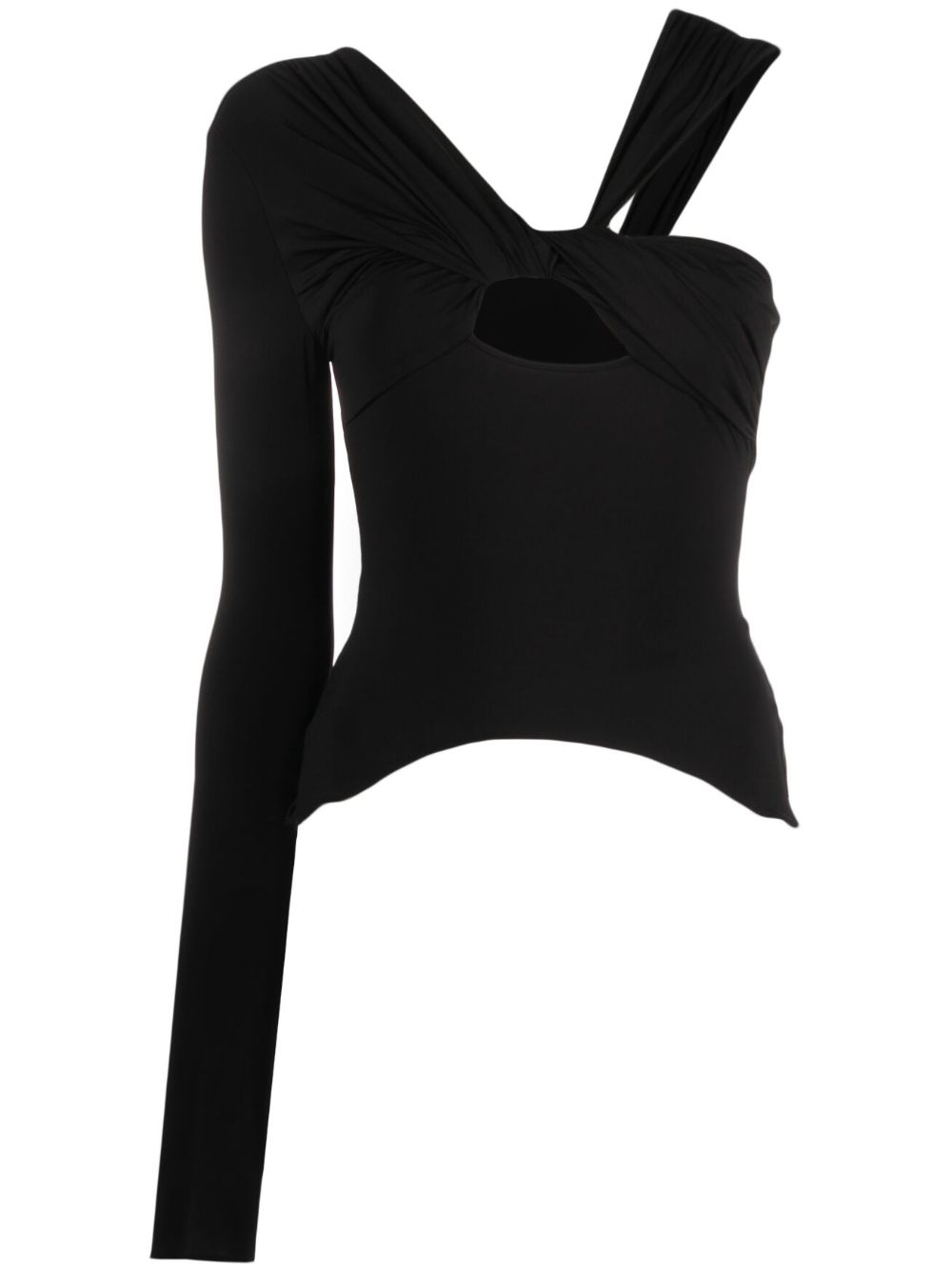 One-shoulder asymmetric top - Purple
