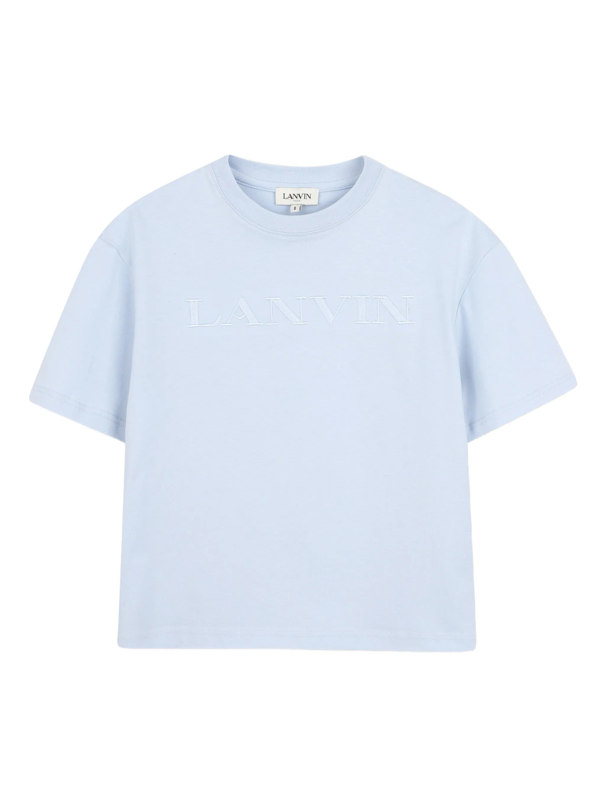 Cotton Graphic Logo Mini Neck T-Shirt for Boys