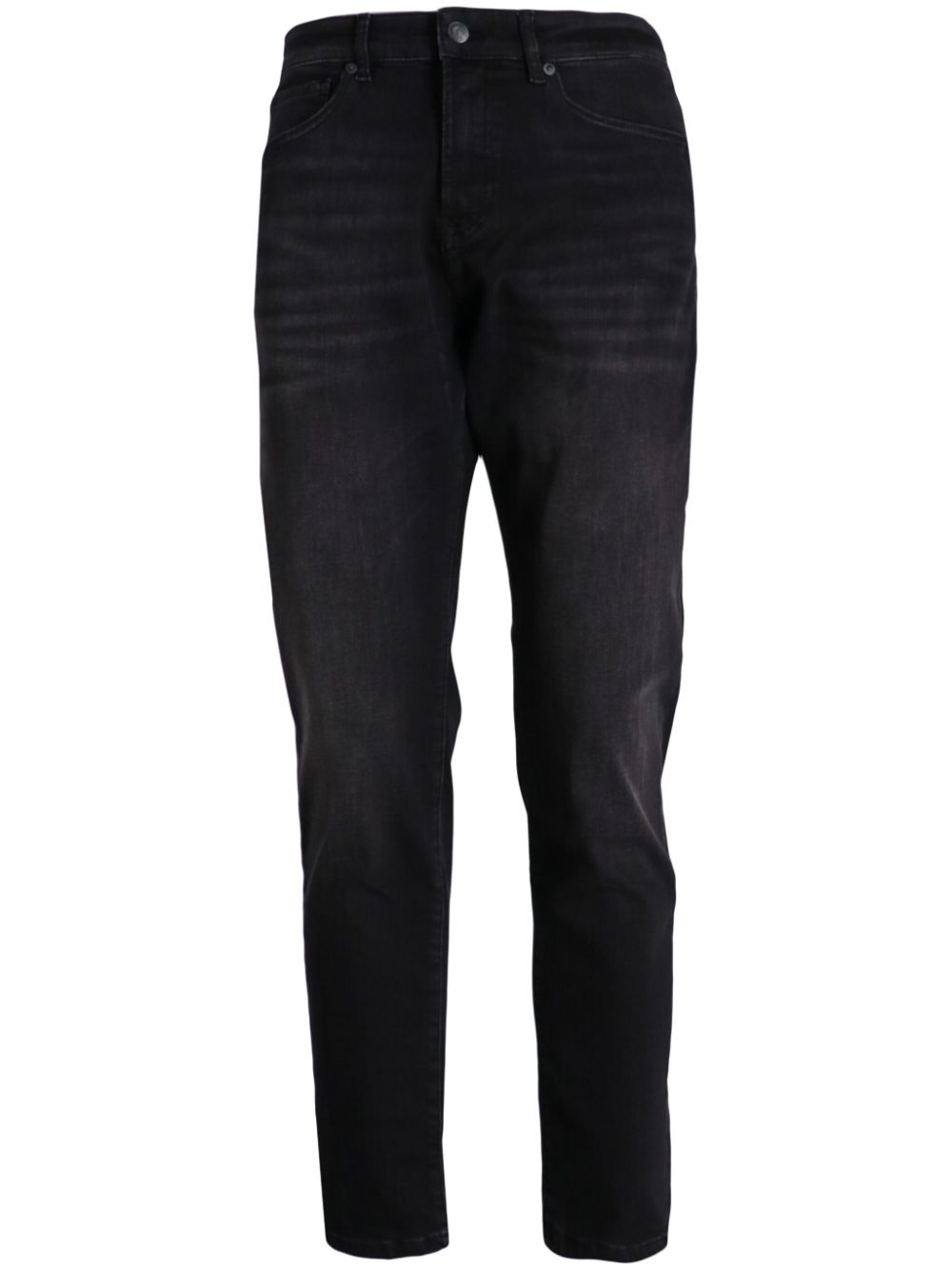 Slim-cut jeans - Black