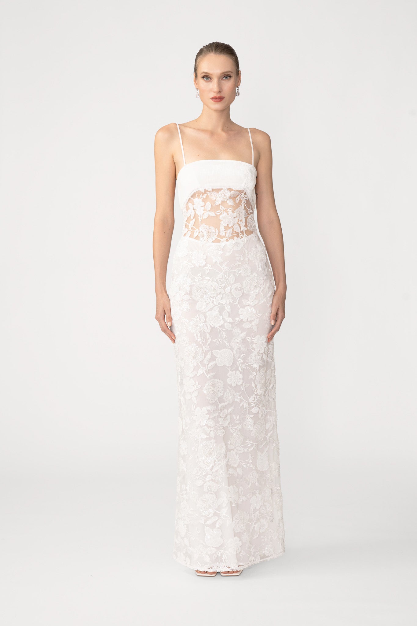 Fiona Embroidered Gown
