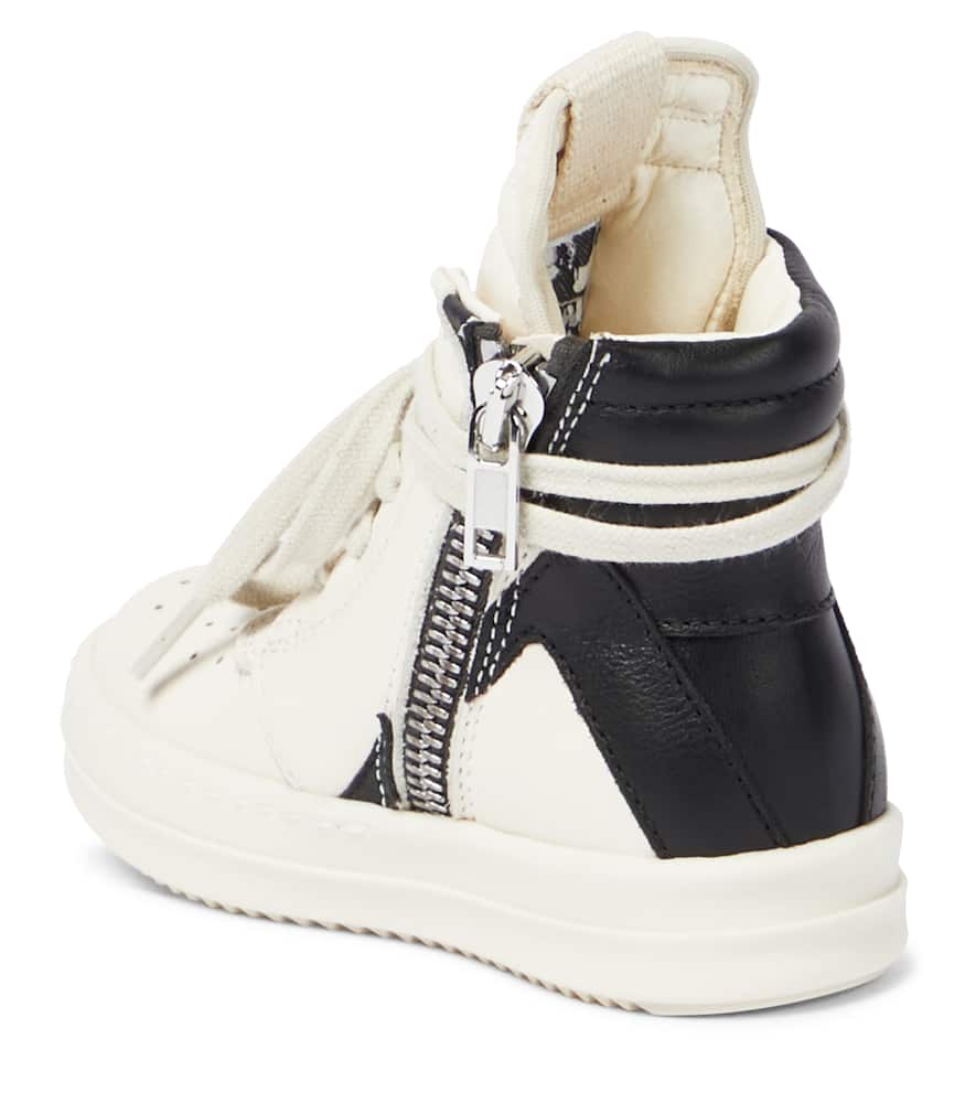 Geo high-top sneakers