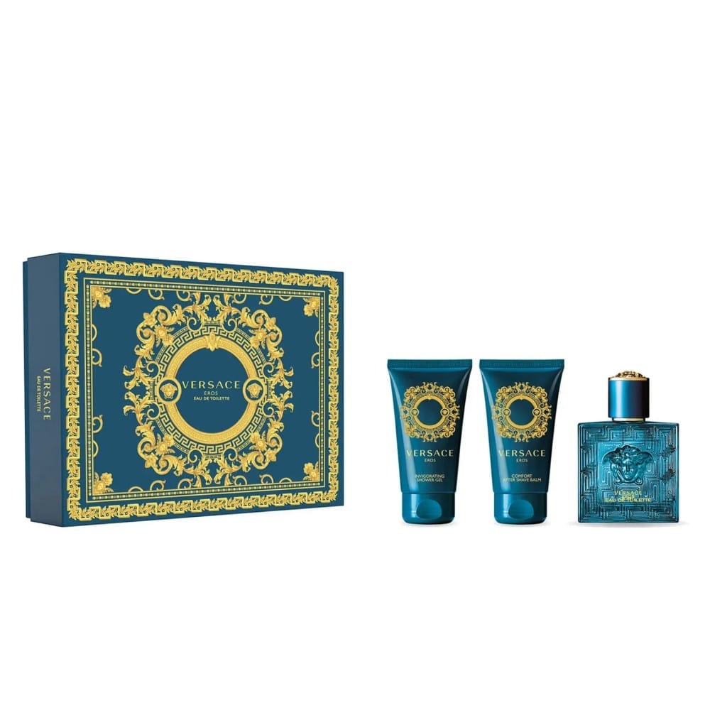 Mens Eros Gift Set Fragrances 8011003885176