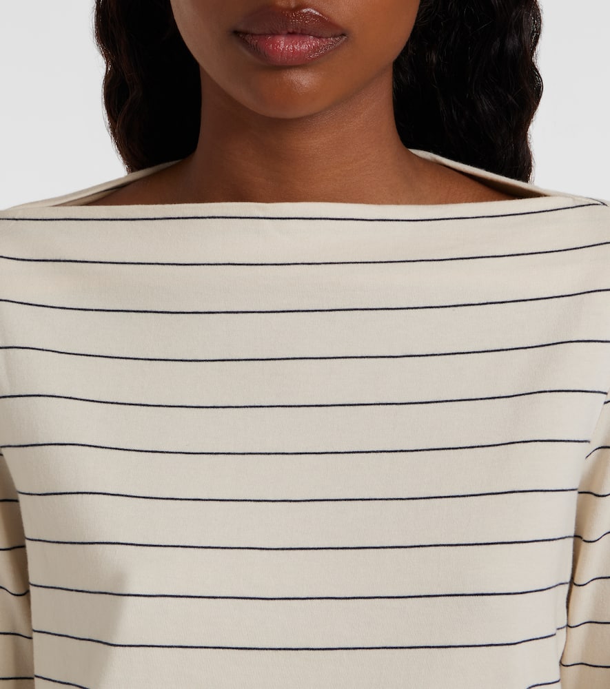 Margo striped cotton jersey T-shirt