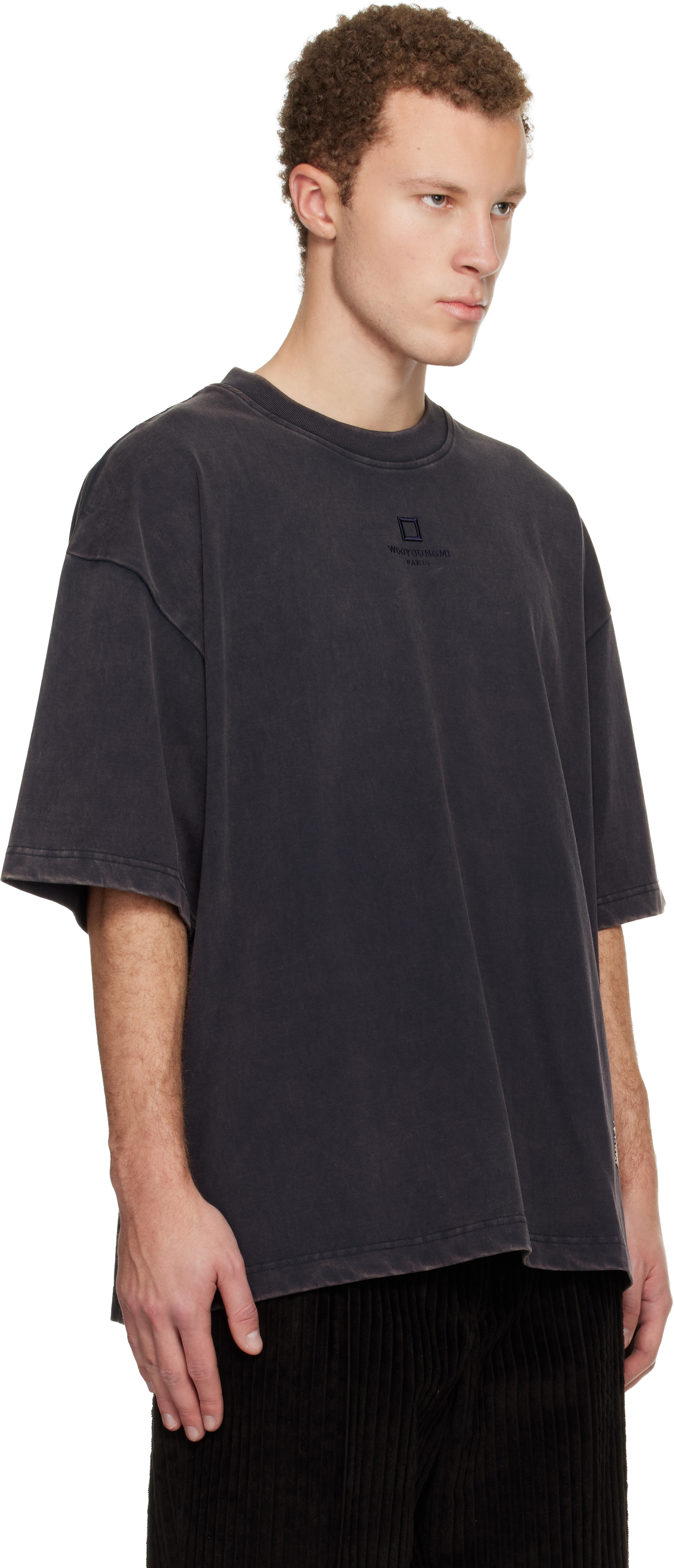 Navy Dyed Overfit T-shirt