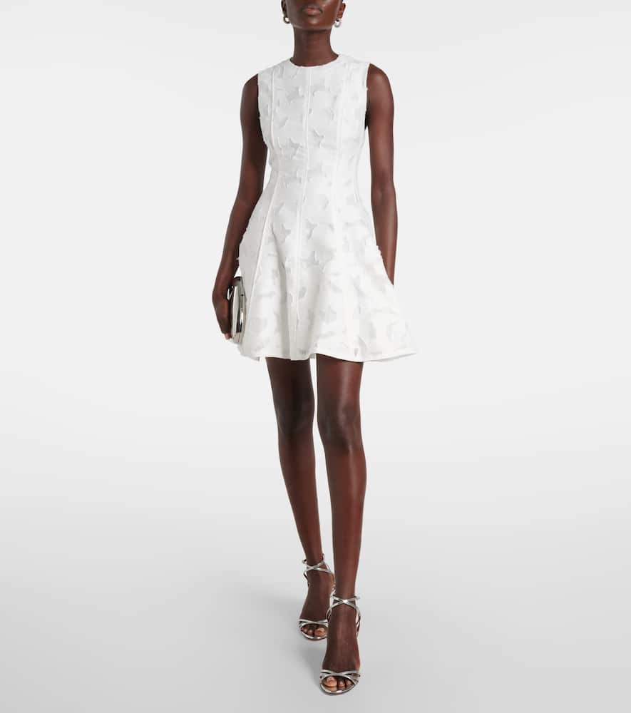 Sylvia jacquard minidress