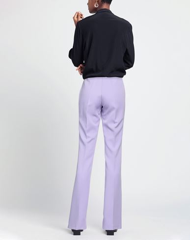 Woman Pants Lilac Size 6 Polyester, Elastane