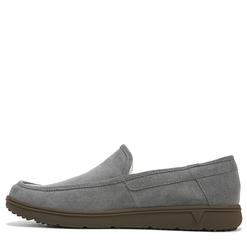 Men's Gustavo Slipper Shoes (Charcoal Suede)