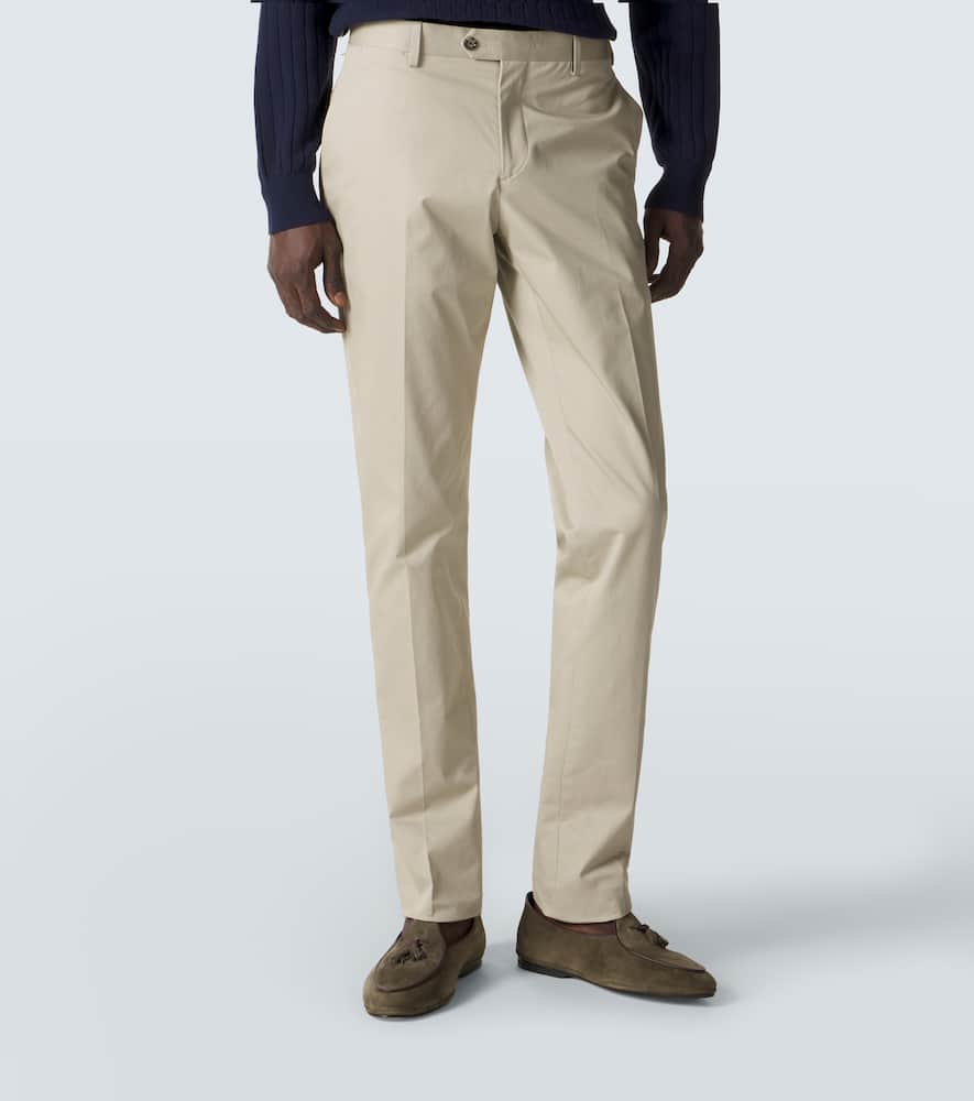 Cotton chinos