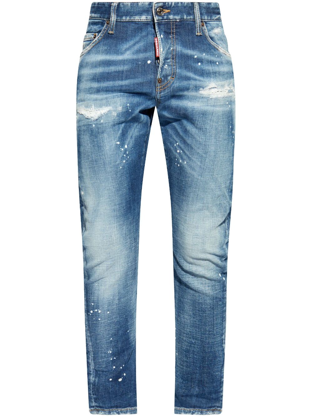 Mid-rise skinny jeans - Blue